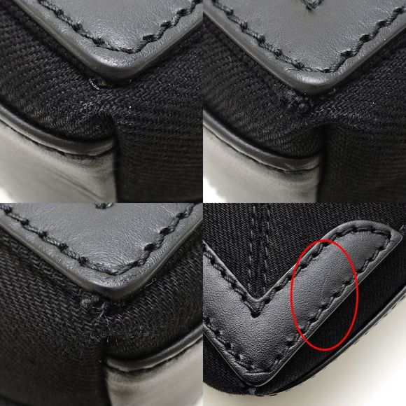 Balenciaga Navy Cabas XS 2way Canvas Black - Picture 4 of 8